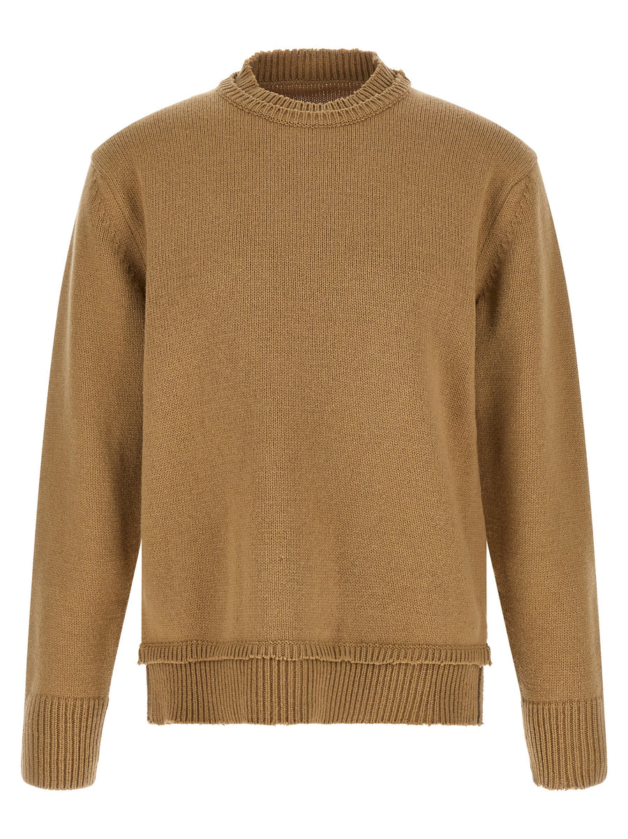 Maison Margiela 46% Wool sweater in beige