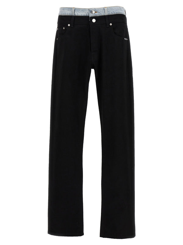 Vtmnts 100% cotton jeans in black