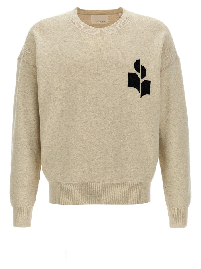 Marant 41% Cotton sweater in beige