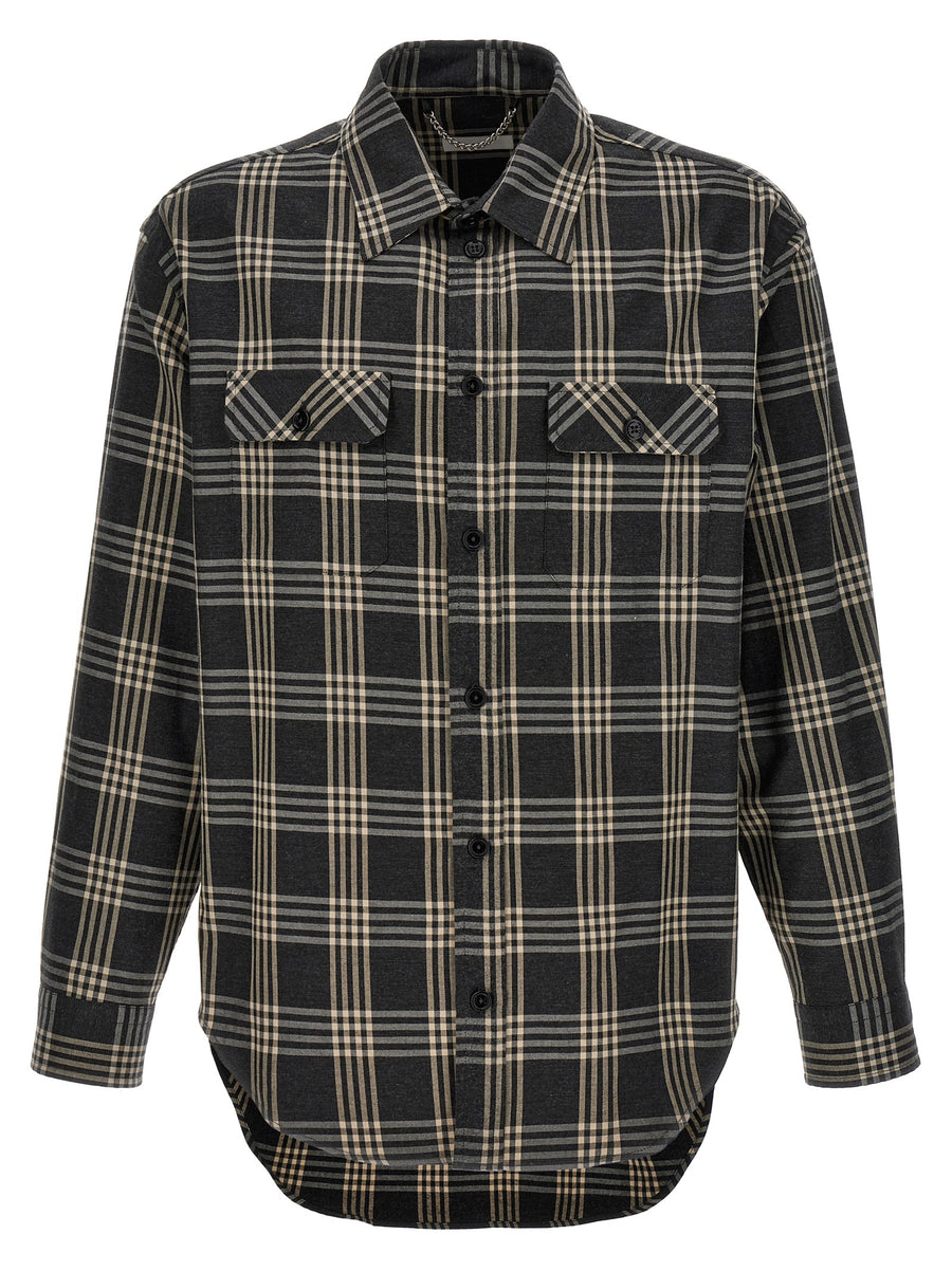 1989 Studio 100% cotton shirt in gray
