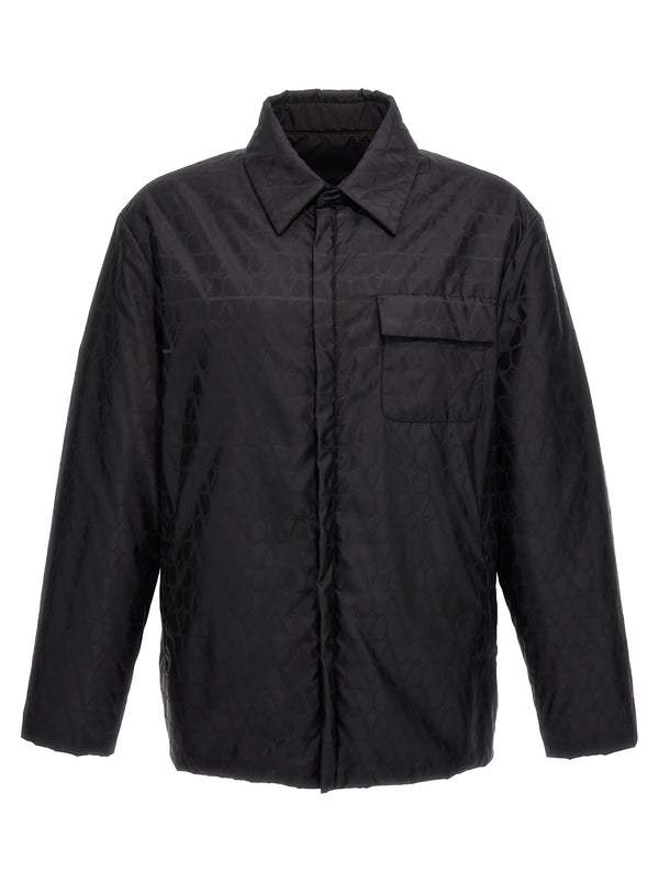 Valentino Garavani 100% Polyamide jacket in black