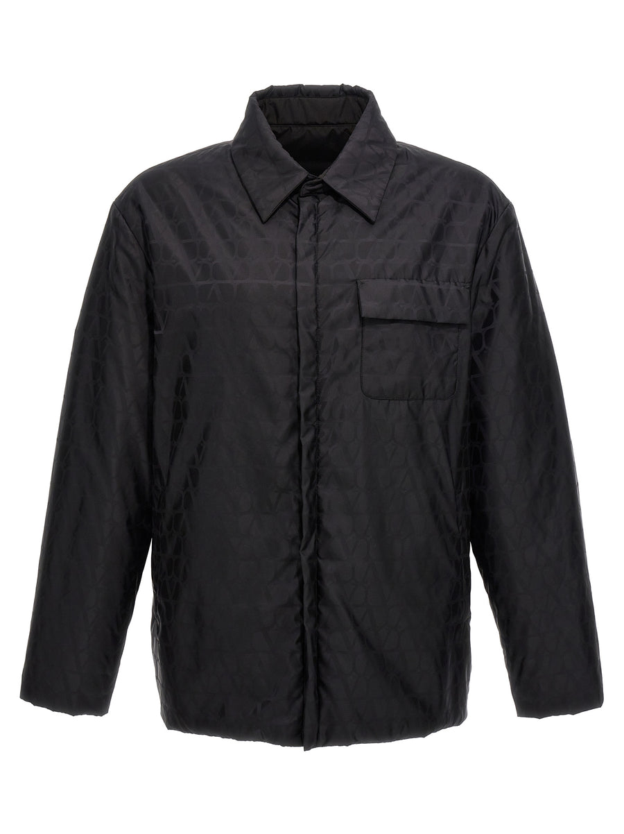 Valentino Garavani 100% Polyamide jacket in black