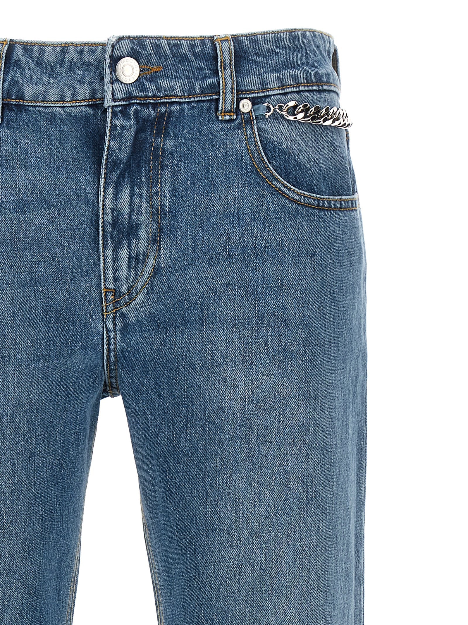 Stella McCartney 100% Cotton jeans in blue — view 3