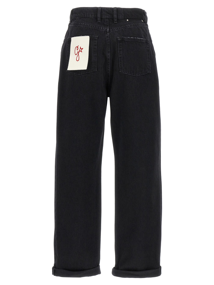 Golden Goose 100% cotton jeans in black — view 2
