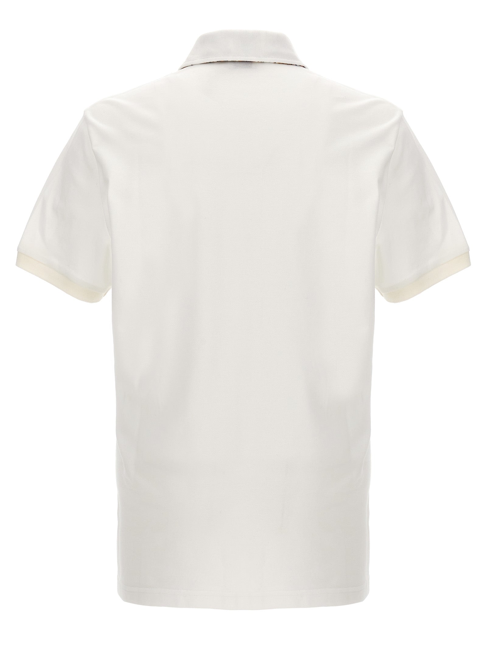 Etro 100% Cotton polo shirt in white — view 2