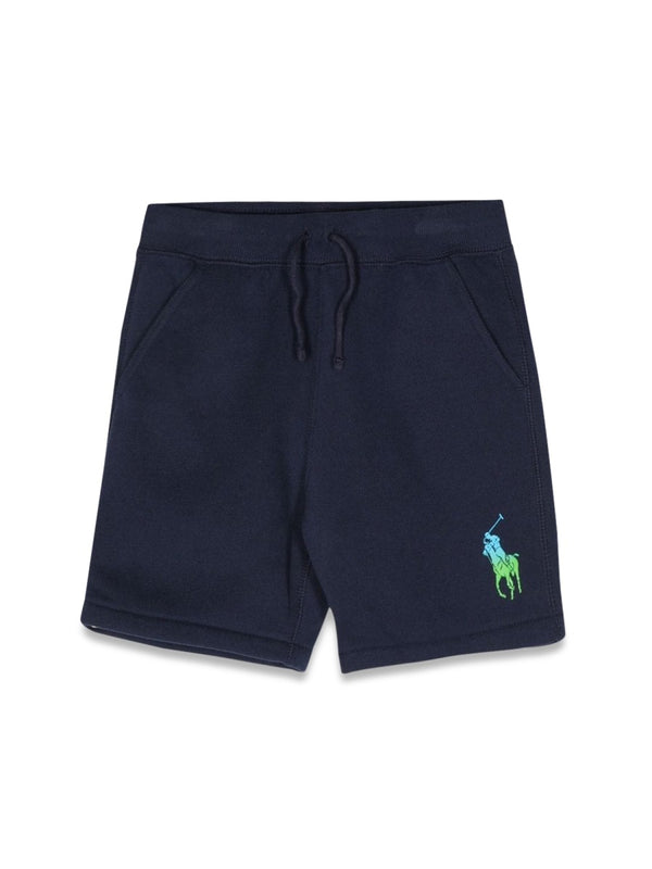 Bermuda Shorts Blue Cotton