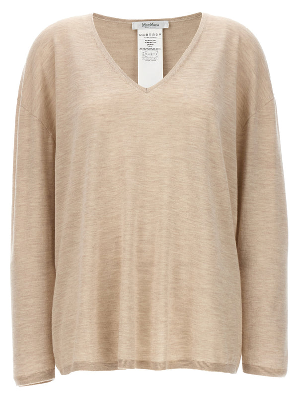Max Mara 100% Cashmere sweater in beige