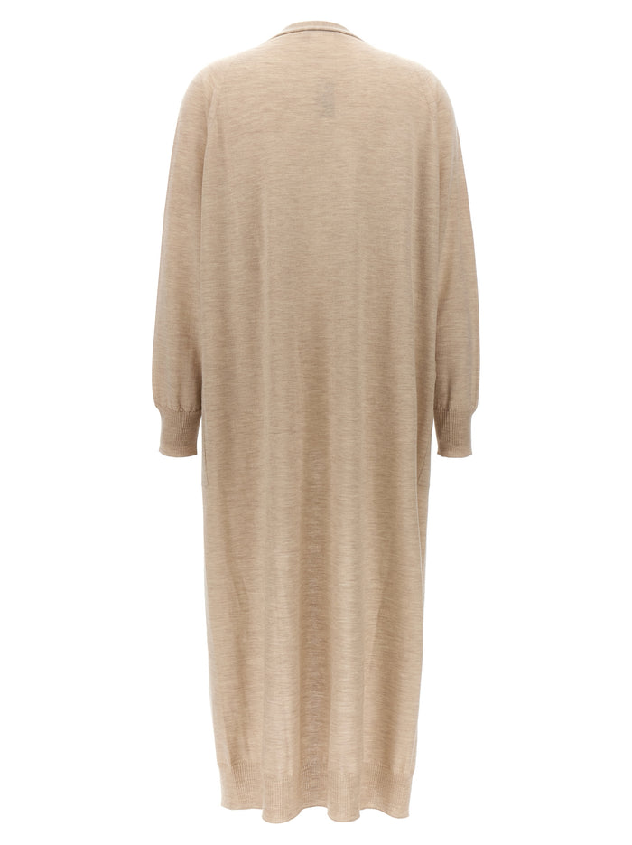 Max Mara 100% Cashmere cardigan in beige — view 2