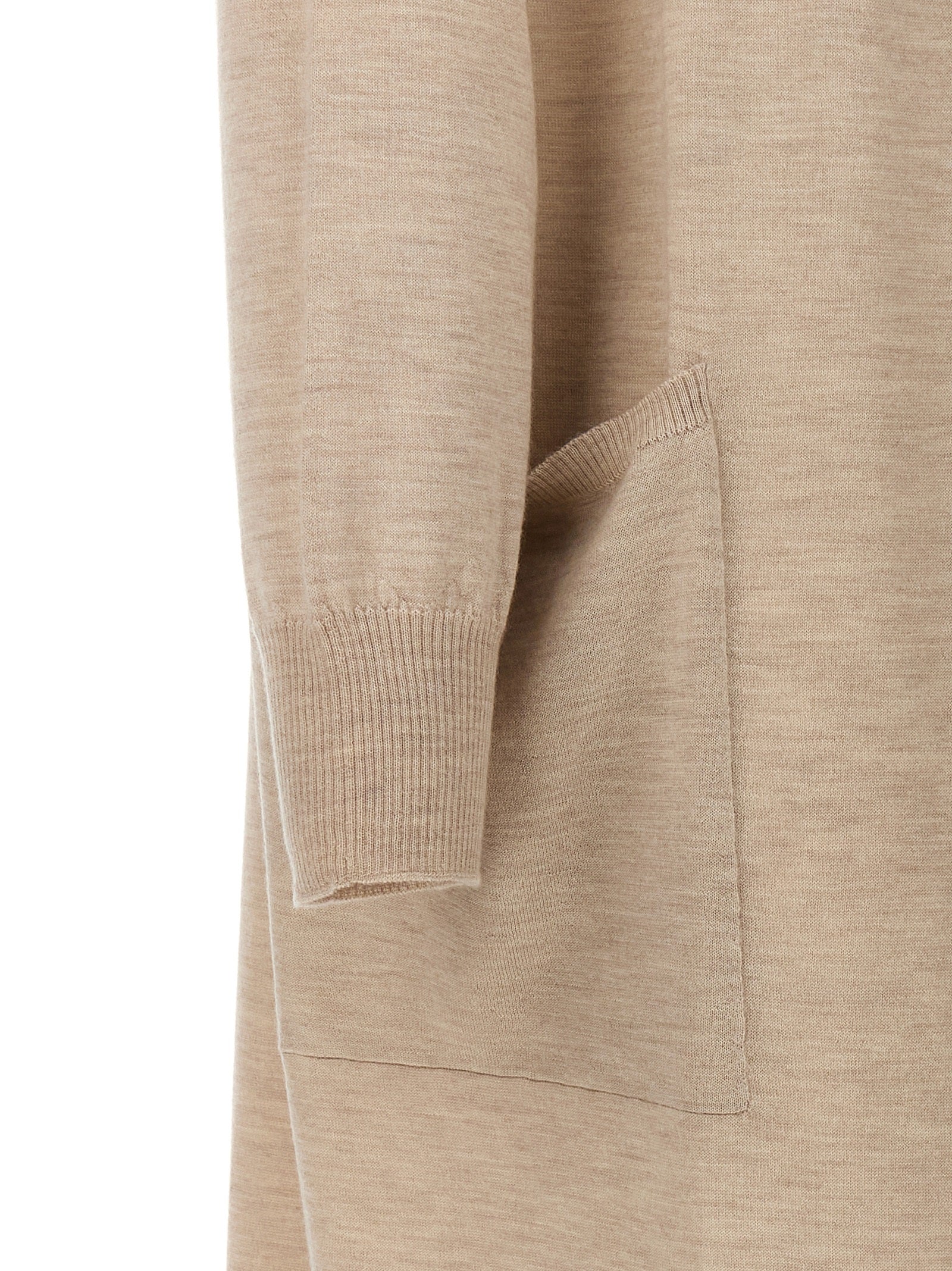 Max Mara 100% Cashmere cardigan in beige — view 4