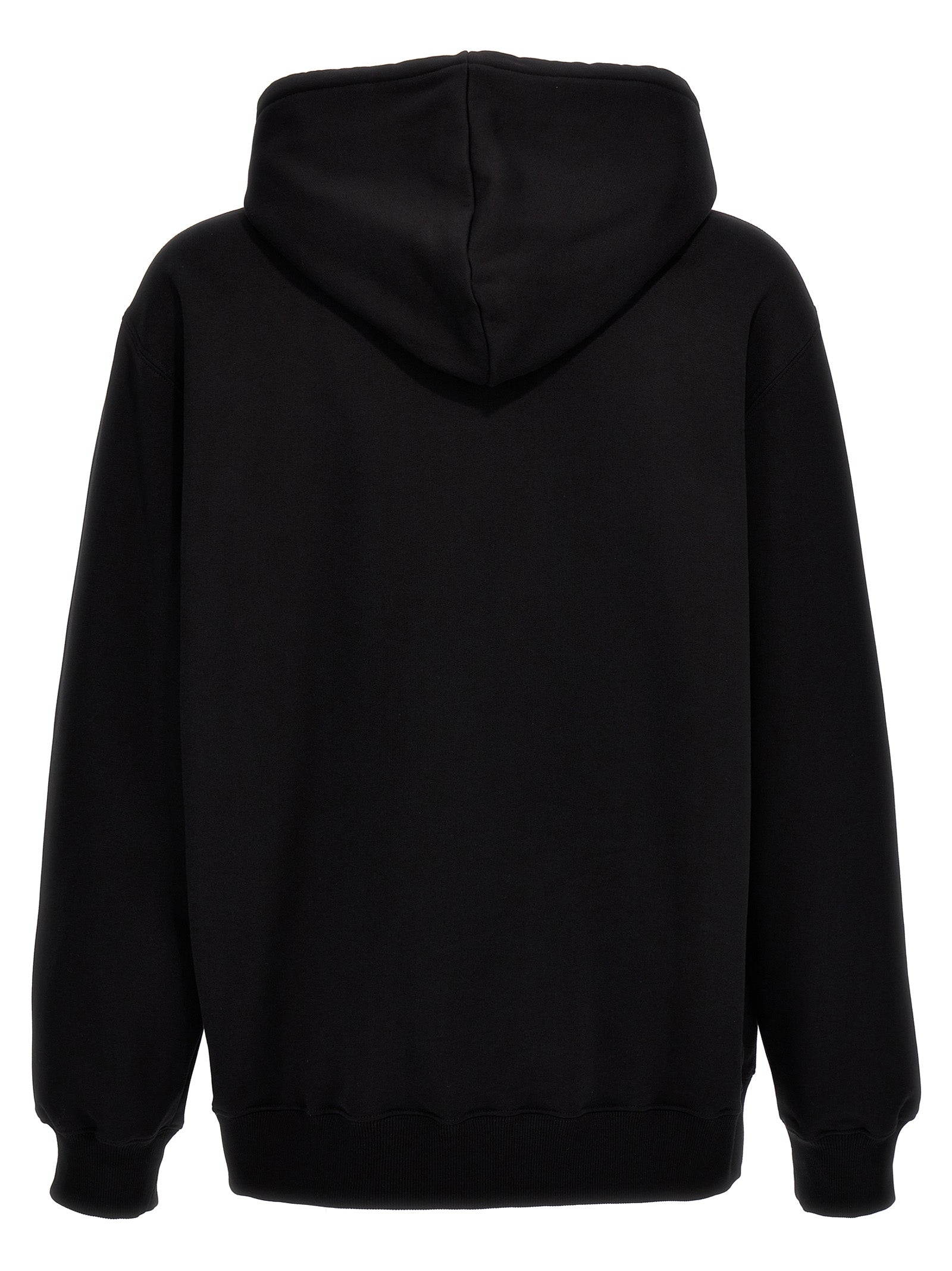 Lanvin 100% Cotton hoodie in black — view 2