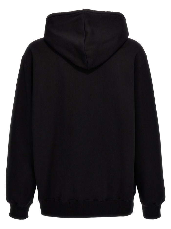 Lanvin 100% Cotton hoodie in black — view 2