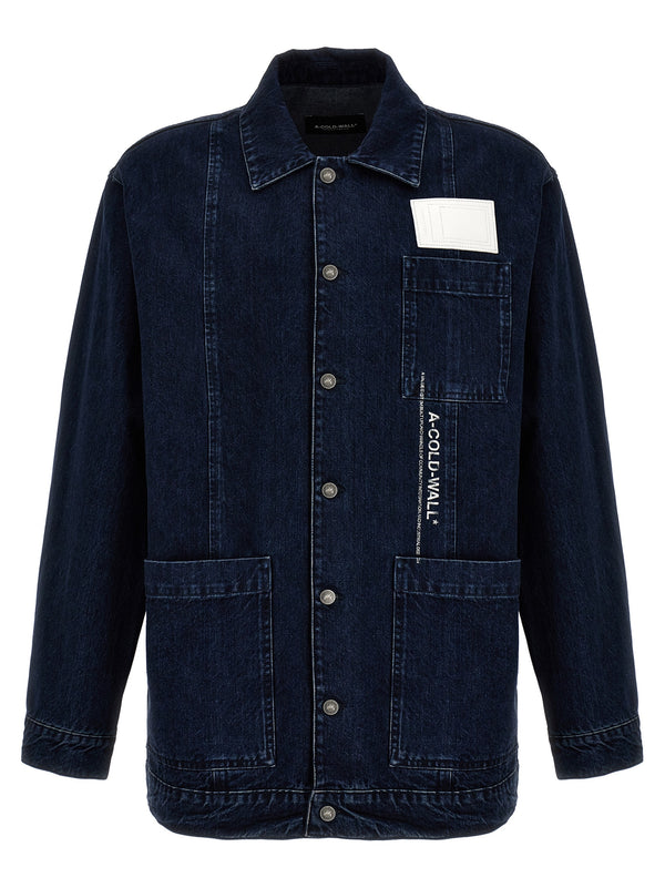 A-Cold-Wall* 100% cotton jacket in blue