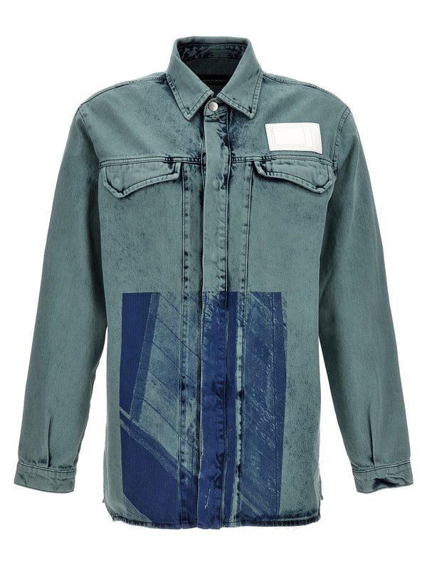 A-Cold-Wall* 100% Cotton shirt in blue