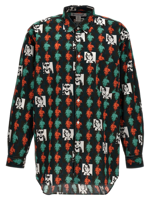 Comme des Garçons 100% Cotton shirt in multicolor