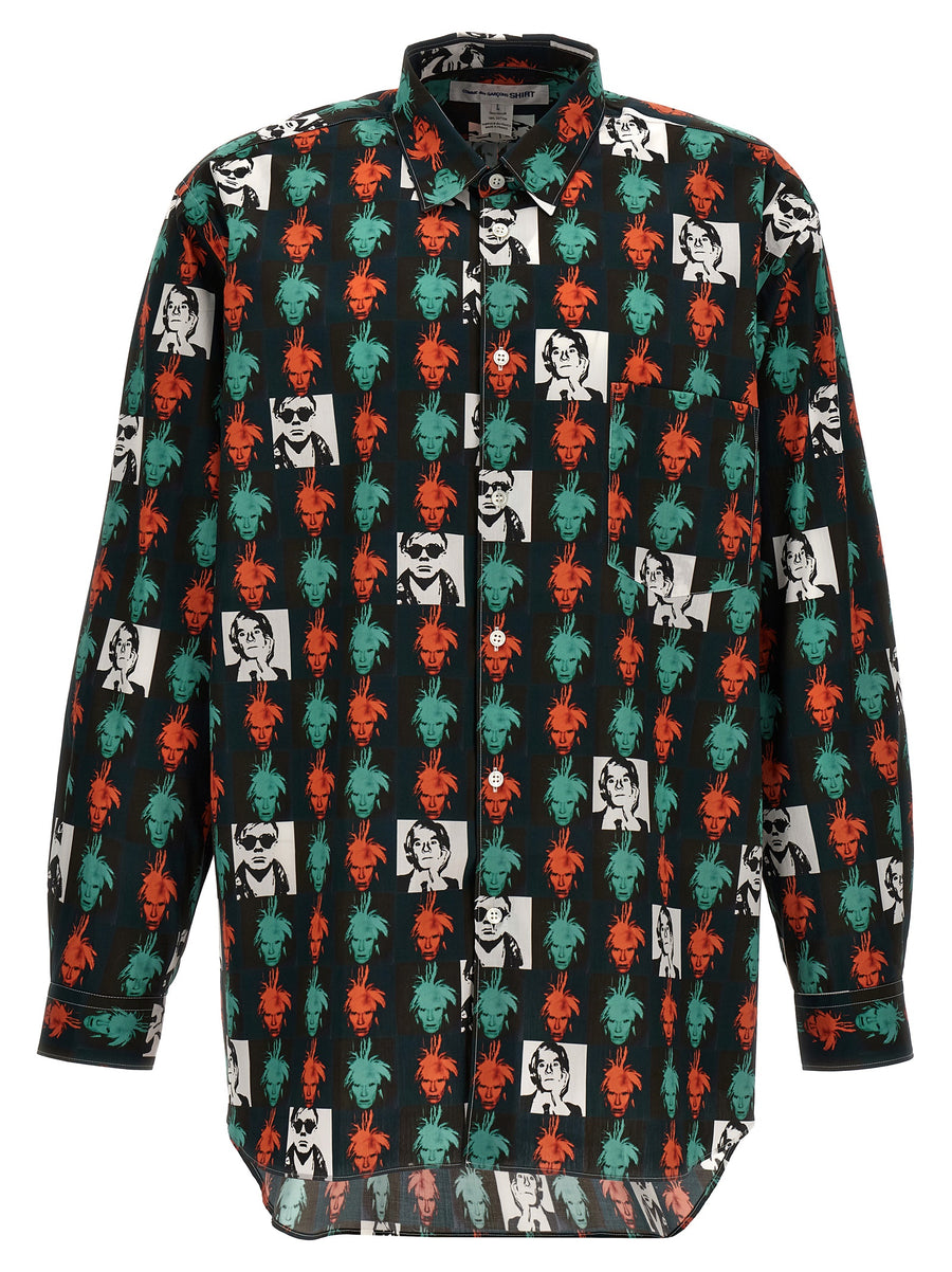 Comme des Garçons 100% Cotton shirt in multicolor