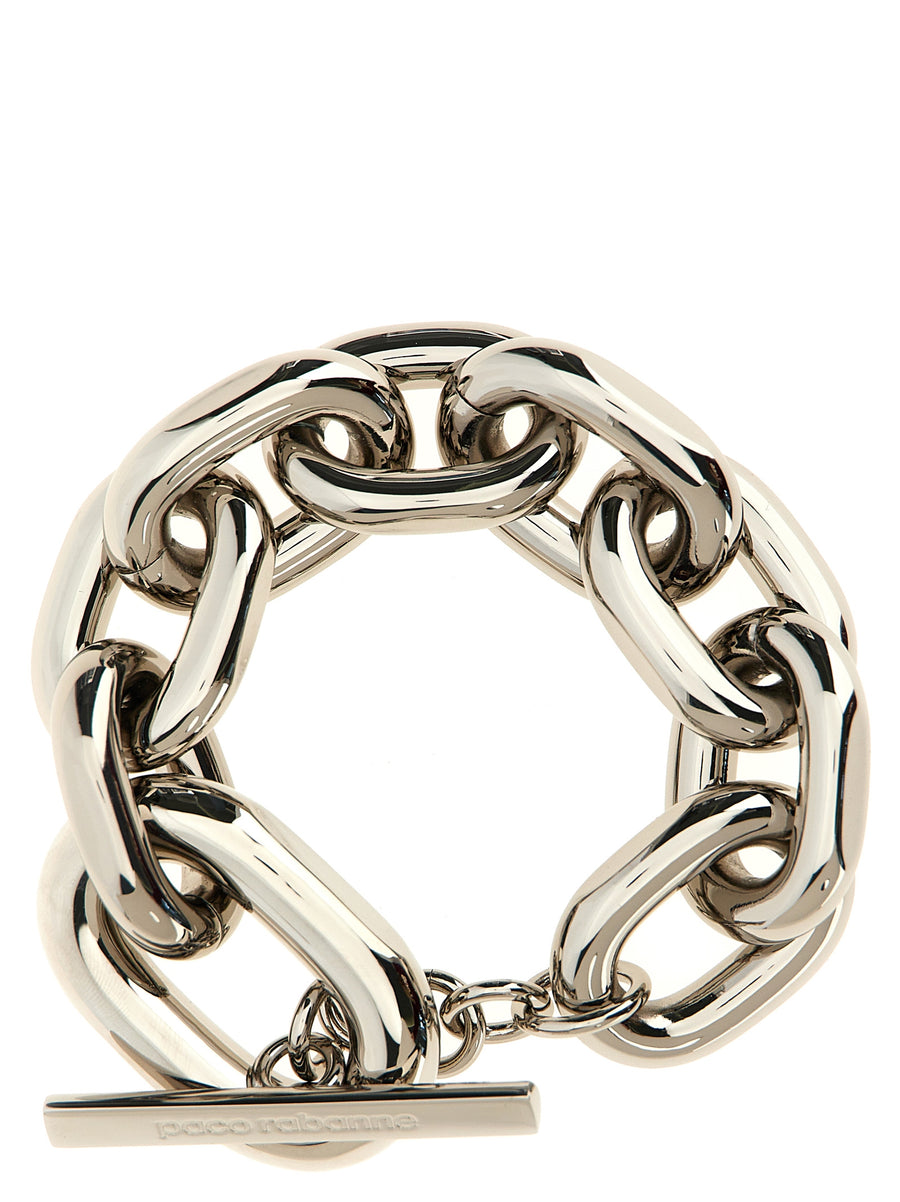 Paco Rabanne 100% Metal bracelet in silver