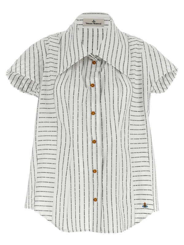 Vivienne Westwood 100% cotton blouse in white