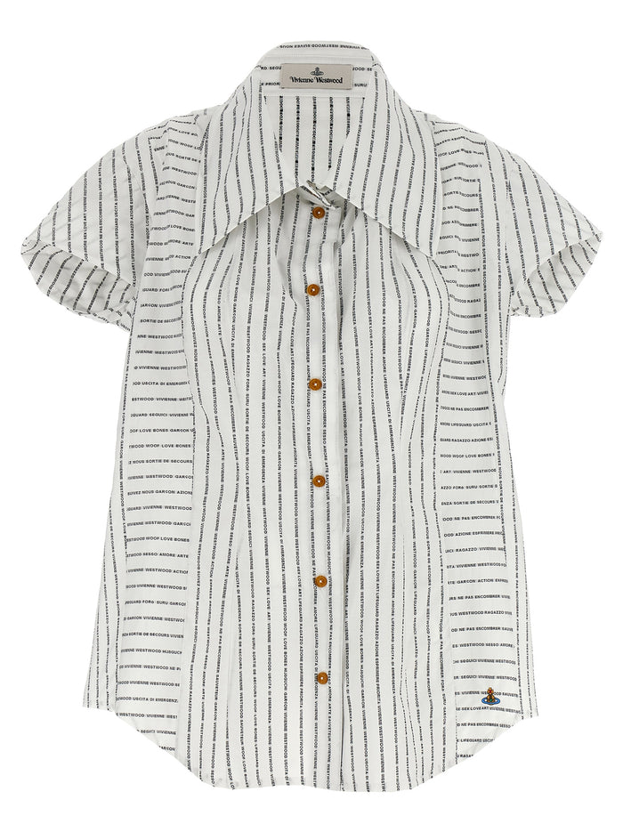 Vivienne Westwood 100% cotton blouse in white