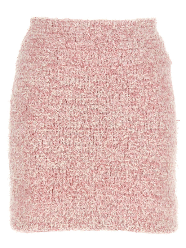 Balenciaga 73% cotton skirt in pink