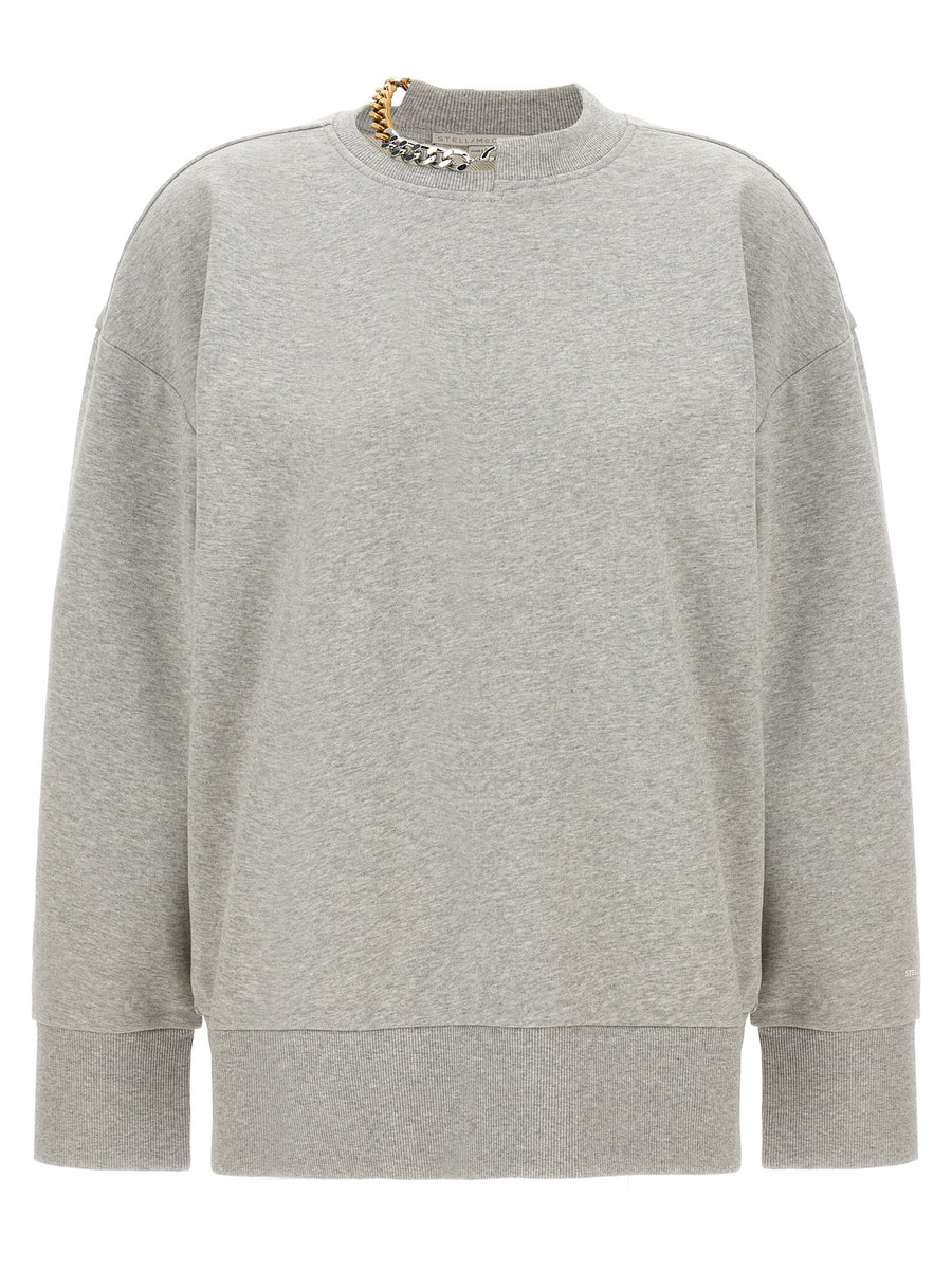 Stella McCartney 100% Cotton sweatshirt in gray