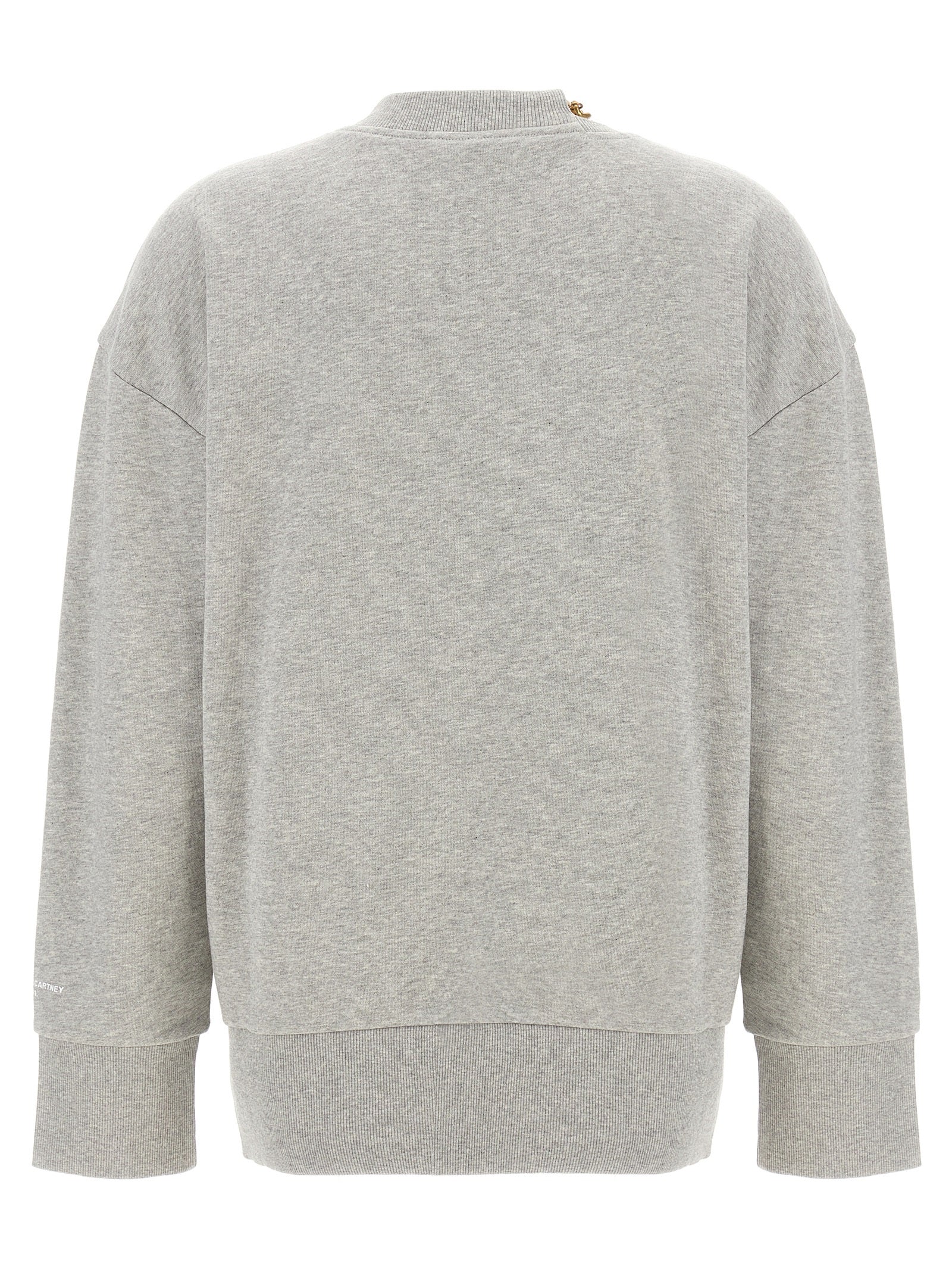 Stella McCartney 100% Cotton sweatshirt in gray — view 2