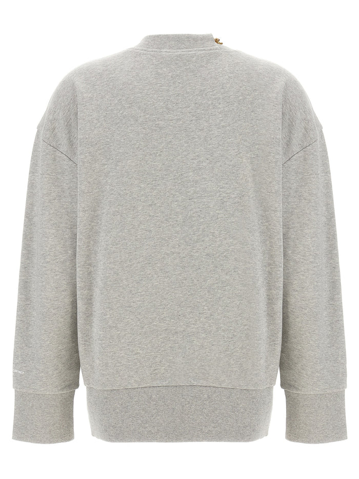 Stella McCartney 100% Cotton sweatshirt in gray — view 2