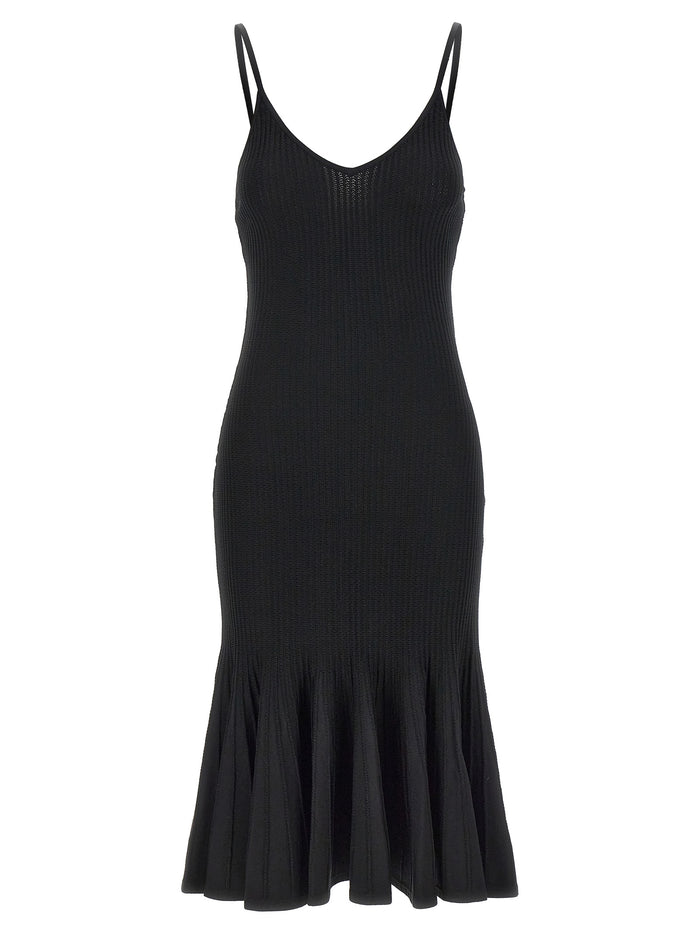 Khaite 85% viscose dress in black