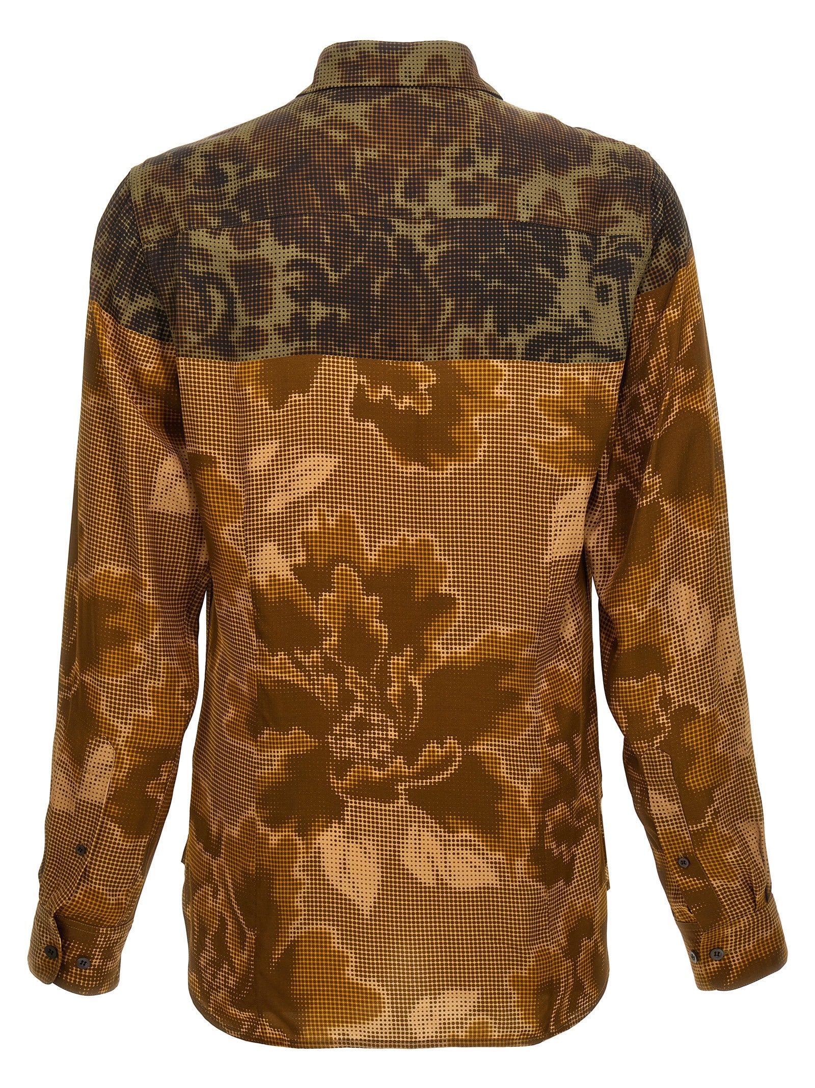 Dries Van Noten 100% Viscose shirt in gold — view 2