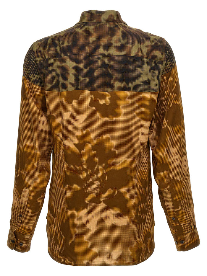 Dries Van Noten 100% Viscose shirt in gold — view 2