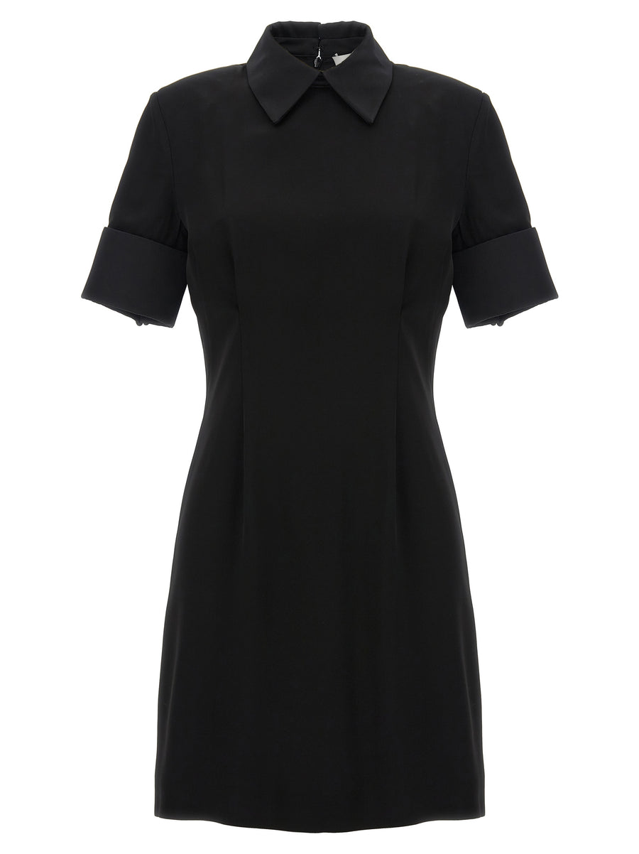 Sportmax 100% Viscose dress in black