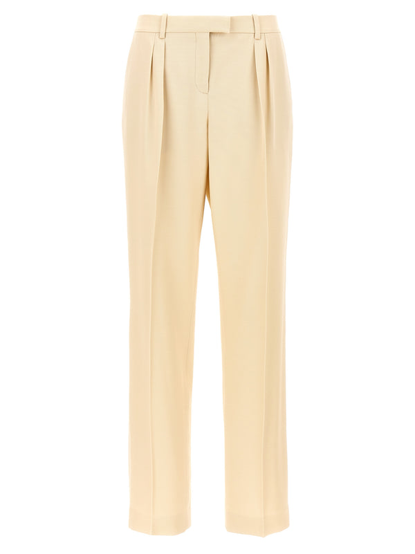 Tom Ford 51% silk trousers in beige