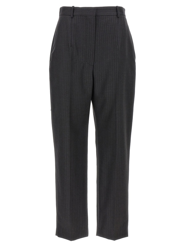 Alexander McQueen 100% wool trousers in gray