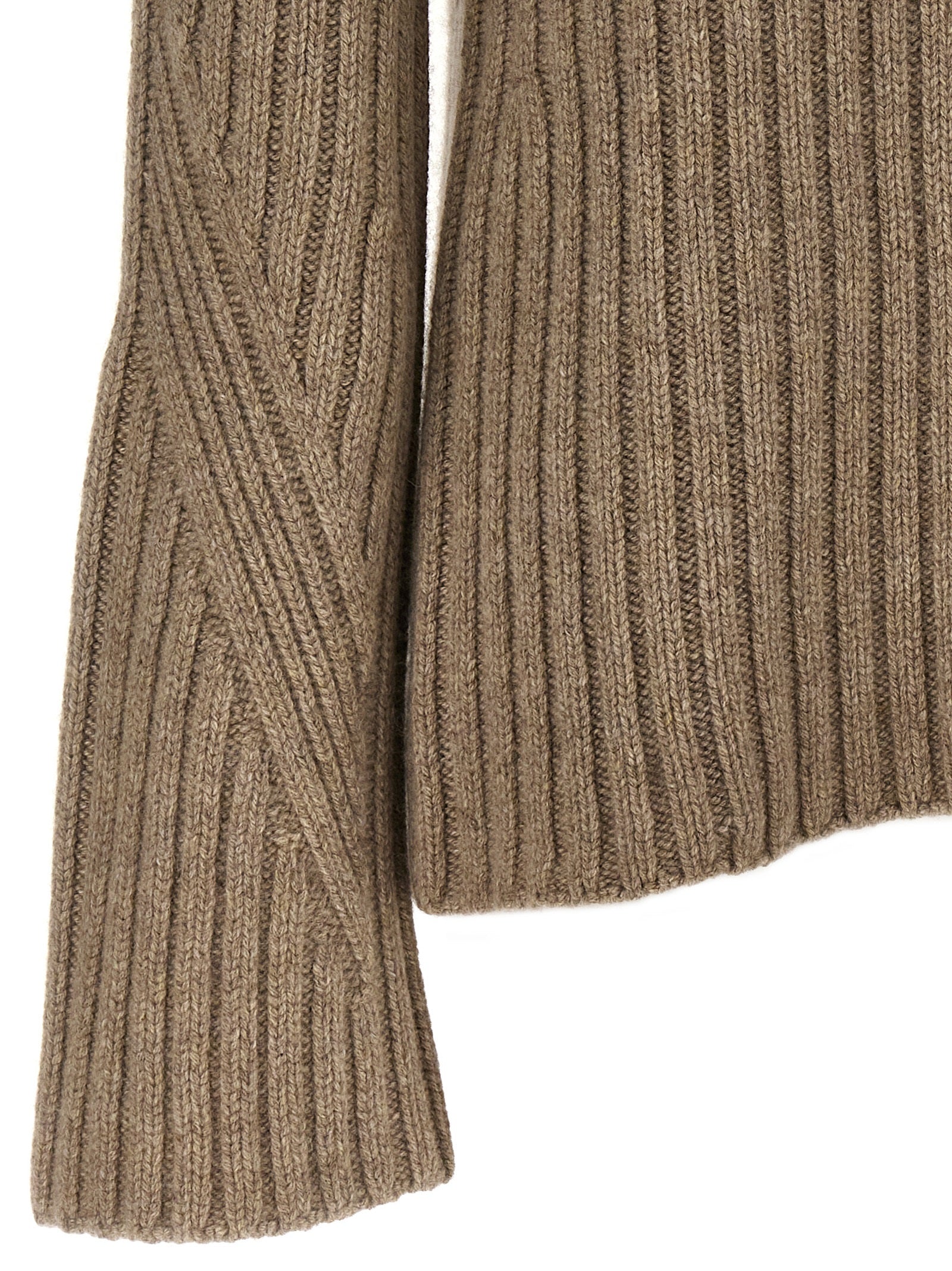 Khaite 100% cashmere sweater in beige — view 4