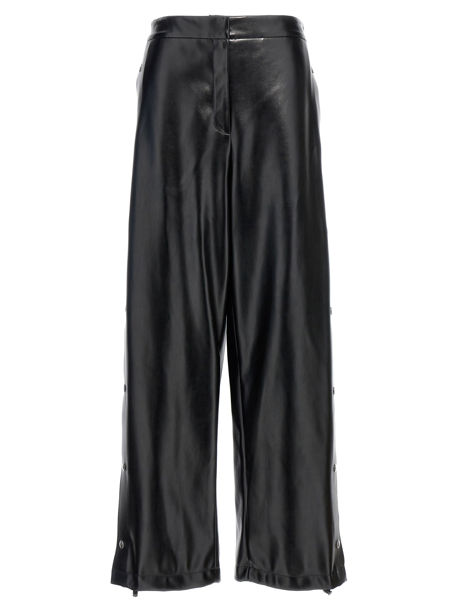 Stella McCartney 100% Polyester trousers in black