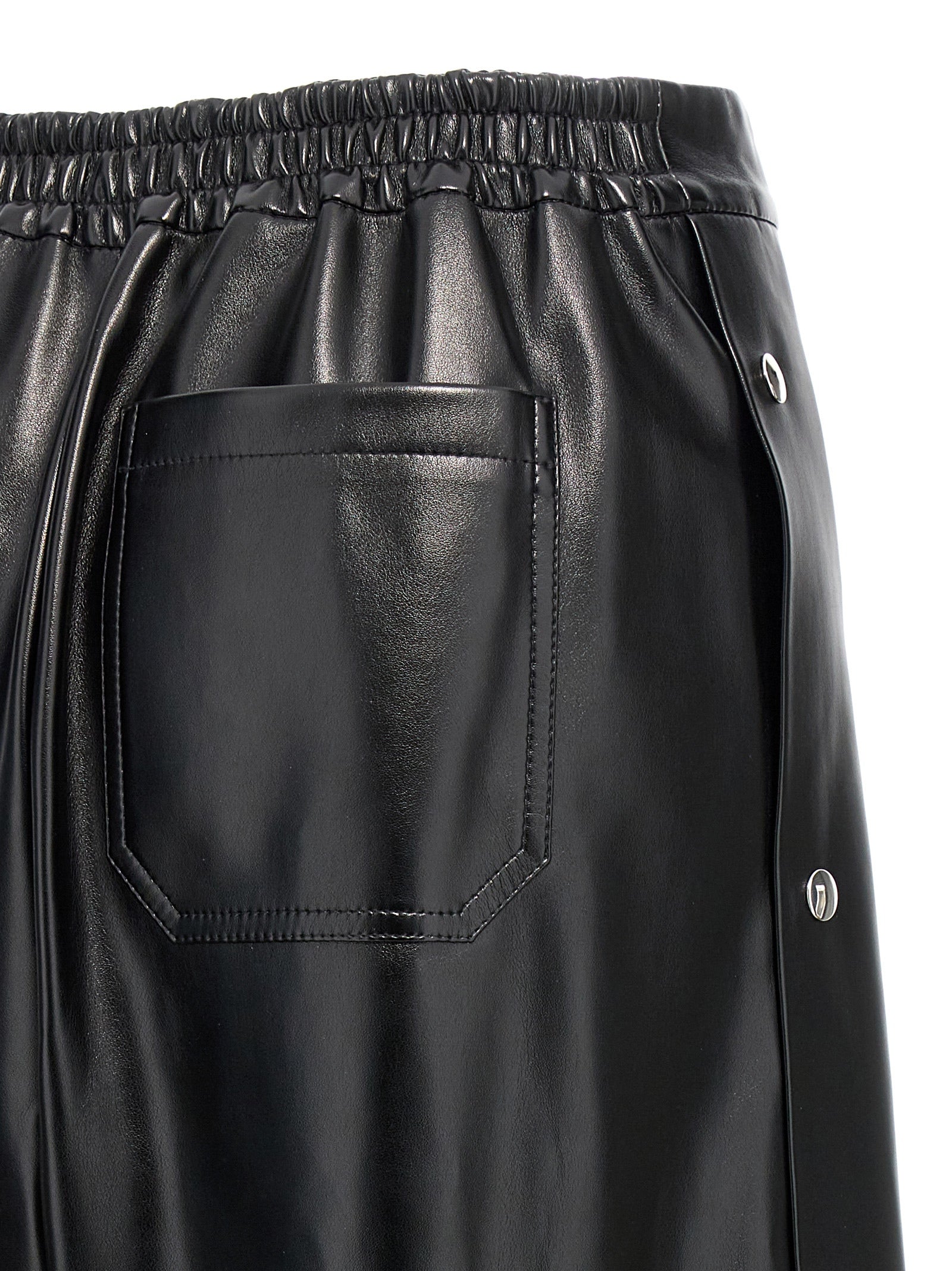 Stella McCartney 100% Polyester trousers in black — view 5