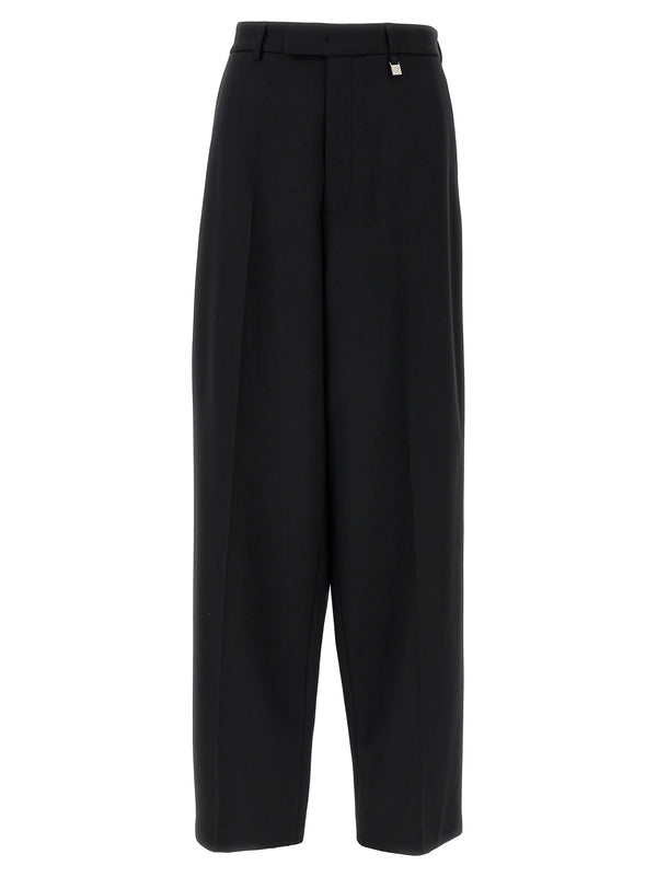 Giuseppe Di Morabito 95% virgin wool trousers in black