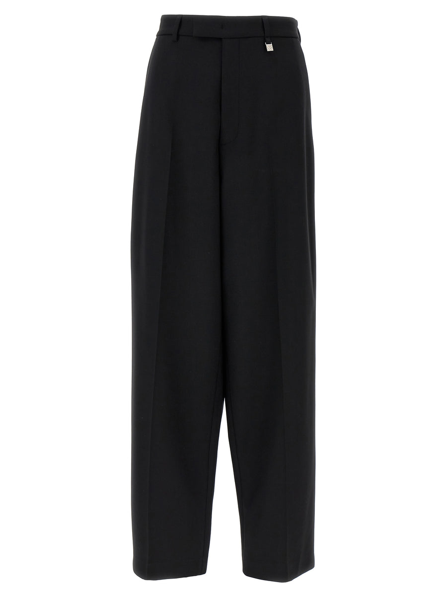 Giuseppe Di Morabito 95% virgin wool trousers in black