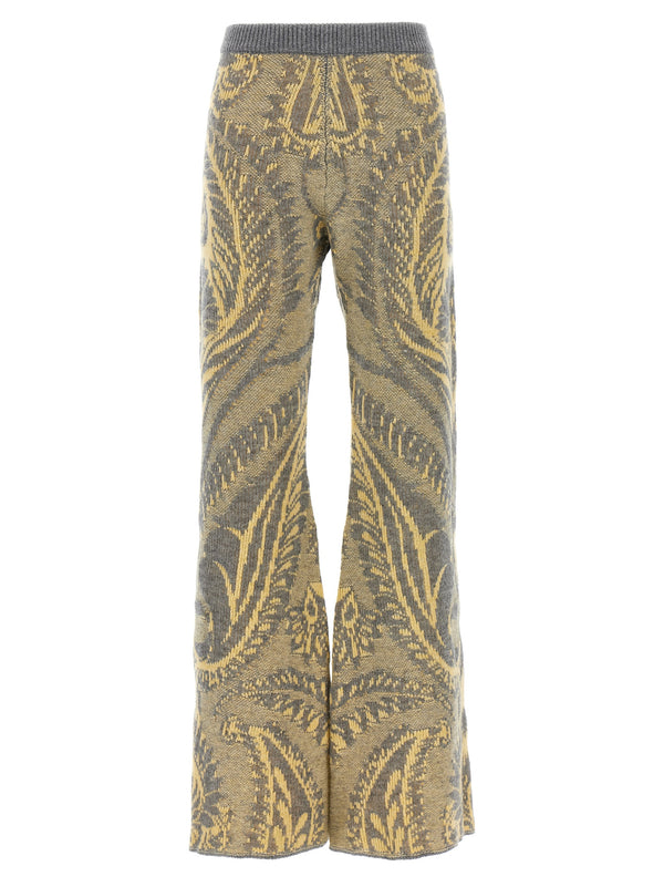 Etro 100% Wool trousers in multicolor