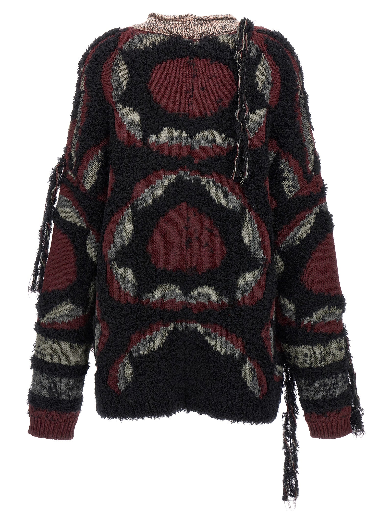Etro 95% wool cardigan in multicolor — view 2