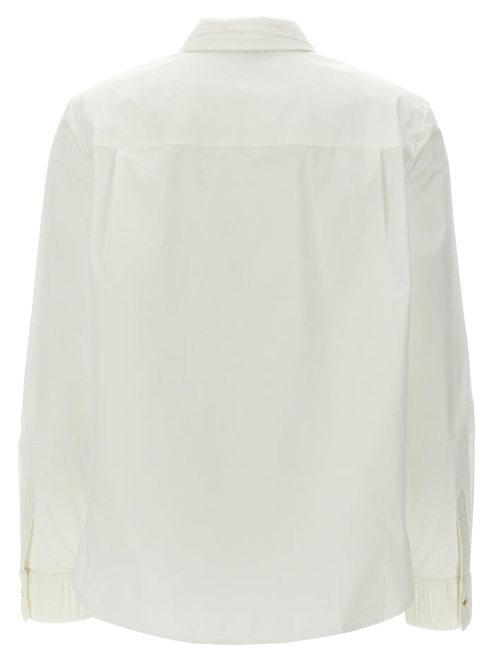 Tory Burch 96% cotton shirt in white — view 2