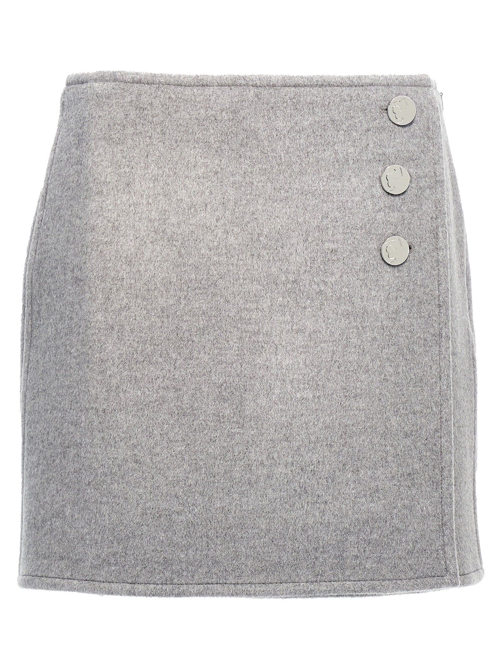 Tory Burch 100% Wool skirt in gray