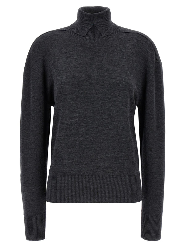 Burberry 100% Wool sweater in gray