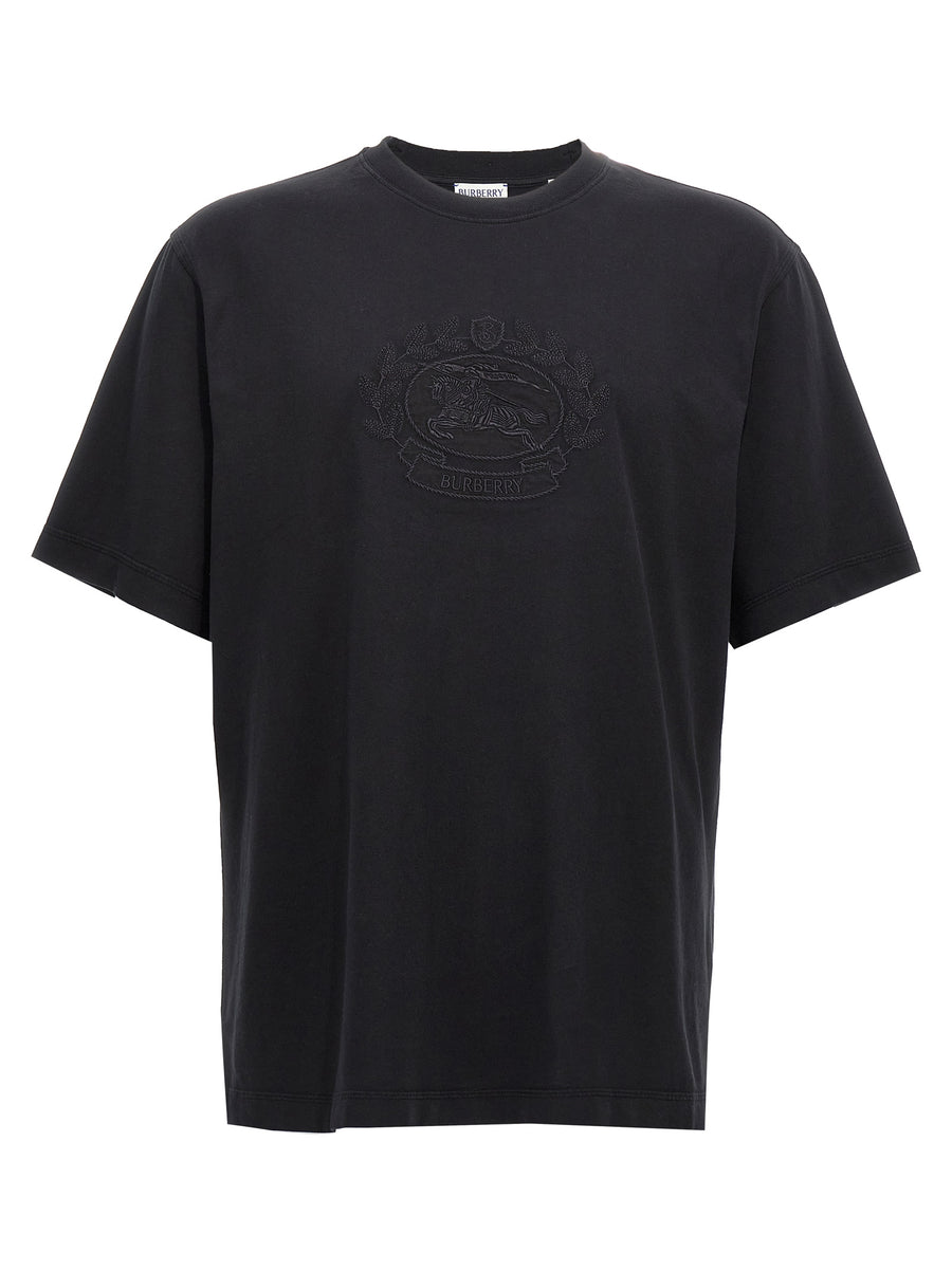 Burberry 100% cotton t-shirt in black