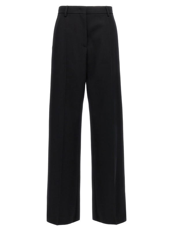 Valentino Garavani 100% Virgin Wool trousers in black