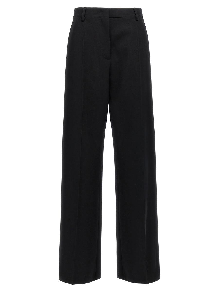 Valentino Garavani 100% Virgin Wool trousers in black
