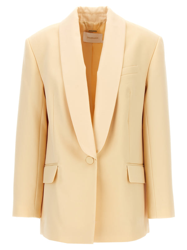 Zimmermann 50% Wool blazer in beige