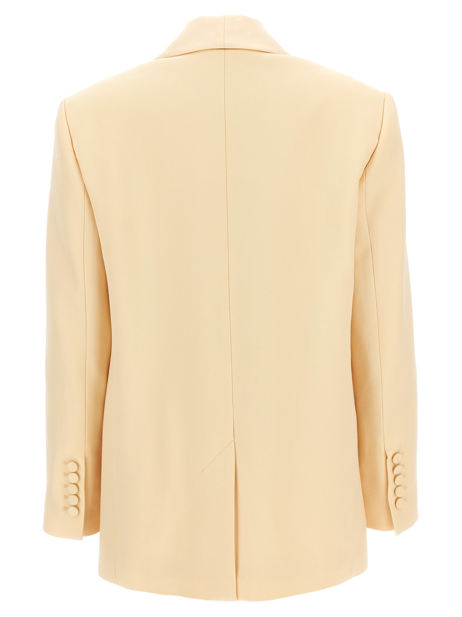 Zimmermann 50% Wool blazer in beige — view 2