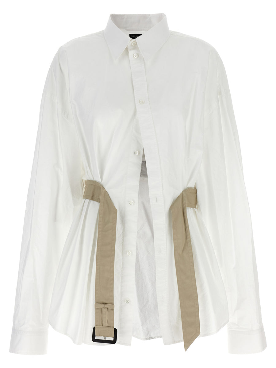 Balenciaga 100% Cotton blouse in white
