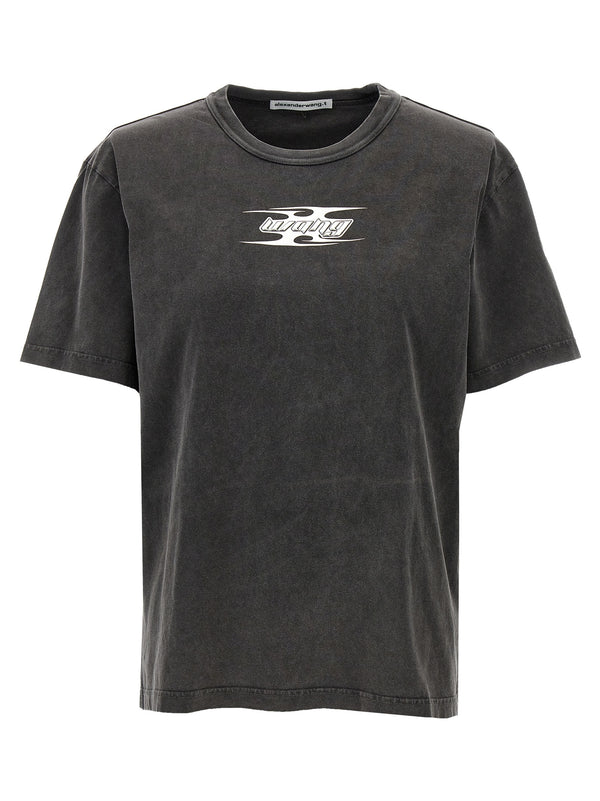 T By Alexander Wang 100% Cotton t-shirt in gray