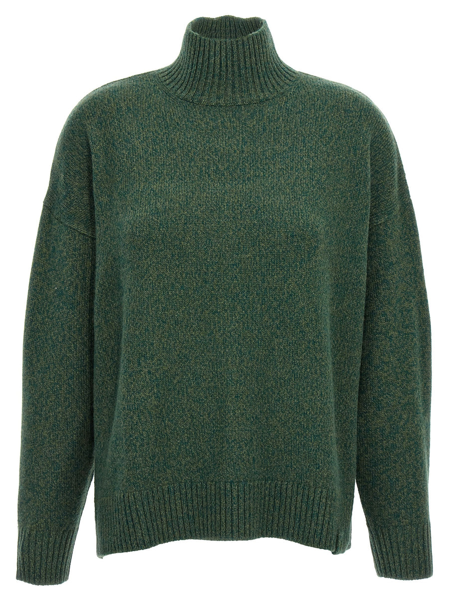 Victoria Beckham 87% wool sweater in green